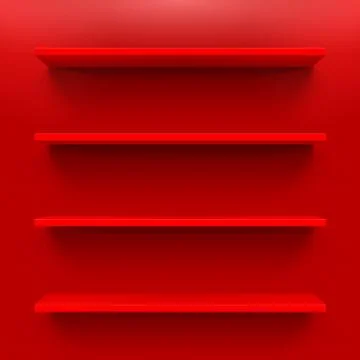 Shelves Stock Illustration