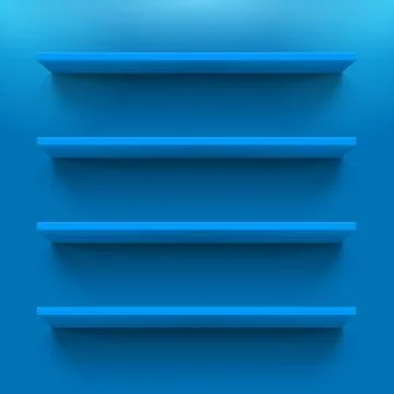 Shelves Stock Illustration