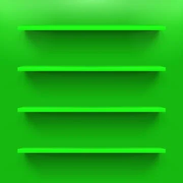 Shelves Stock Illustration