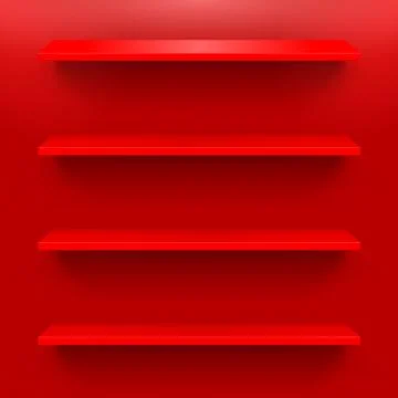 Shelves Stock Illustration