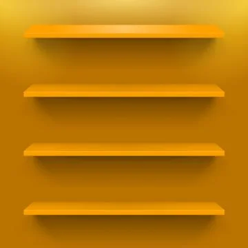 Shelves Stock Illustration