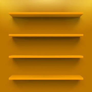 Shelves Stock Illustration