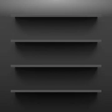 Shelves Stock Illustration