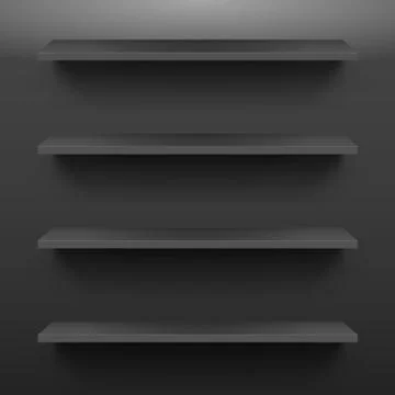 Shelves Stock Illustration