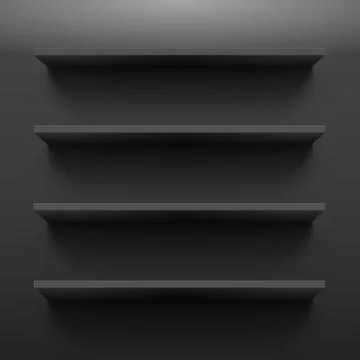 Shelves Stock Illustration