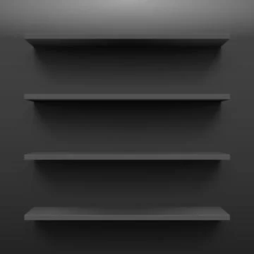 Shelves Stock Illustration
