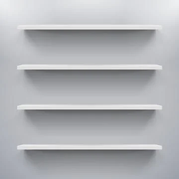 Shelves Stock Illustration