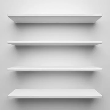 Shelves Stock Illustration