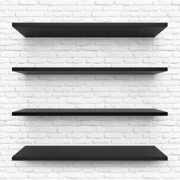 Shelves Stock Illustration