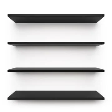 Shelves Stock Illustration