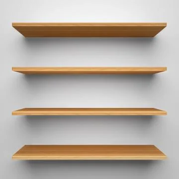 Shelves Illustrazione stock