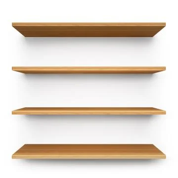 Shelves Stock Illustration