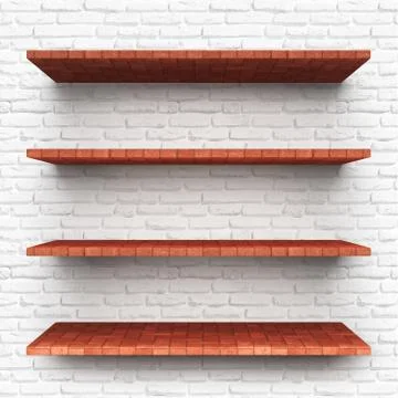 Shelves Stock Illustration