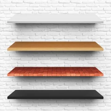 Shelves Stock Illustration