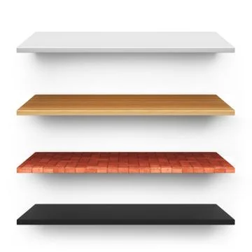 Shelves Stock Illustration