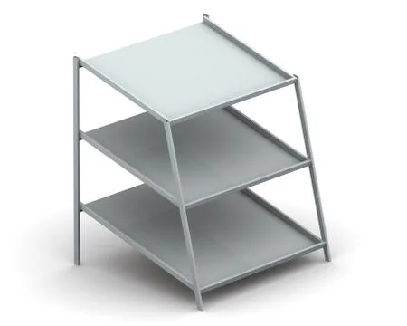 Shelving unit Ilustração Stock