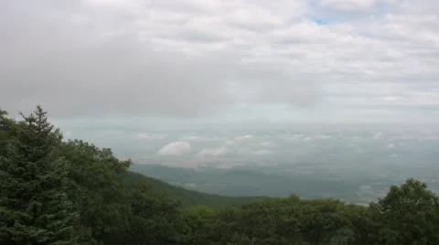 Shenandoah Valley time lapse 1 Video stock 11402097
