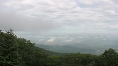 Shenandoah Valley time lapse 2 Video stock 11402148