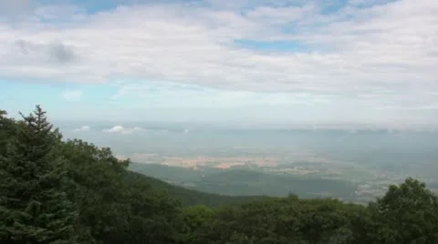 Shenandoah Valley time lapse 3 Video stock 11402085