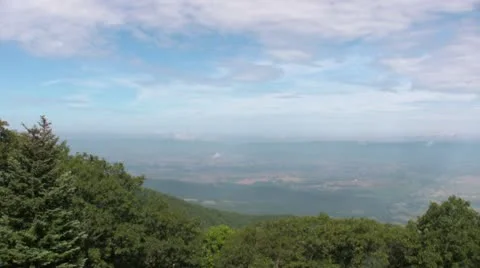 Shenandoah Valley time lapse 4 Video stock 11402072