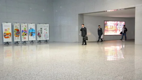 Shenyang Railway Station Stockbeeldmateriaal 85814909