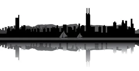 Shenzen skyline Stock Illustration