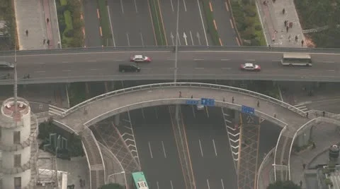 Shenzhen from above Video stock 10862649