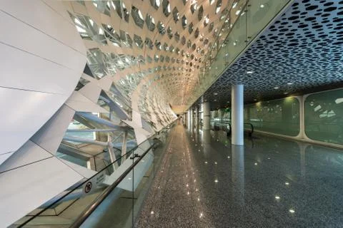 Shenzhen Airport facility Stock Photos