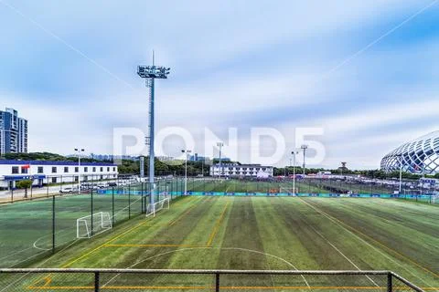 Shenzhen Bay Football Stadium Stock Image ~ #107435136