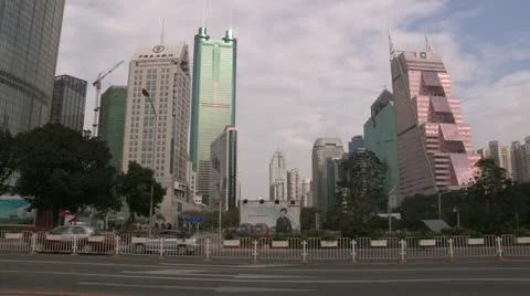 Shenzhen, China Stock Footage 10862744