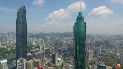 Shenzhen city Stock Footage