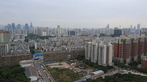 Shenzhen City Scene Video stock 203522811
