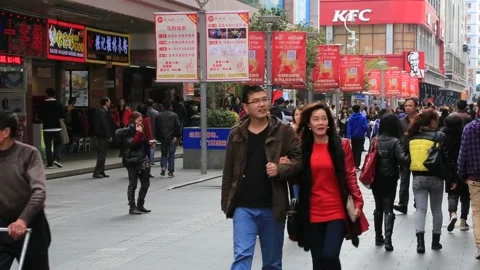 Shenzhen City Scene Stock Footage 203525887