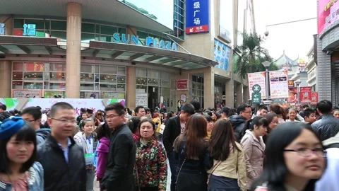 Shenzhen City Scene Stock Footage 203528089