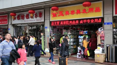 Shenzhen City Scene Stock Footage 203528255