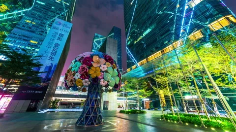 Shenzhen flower Stock Footage 51717848