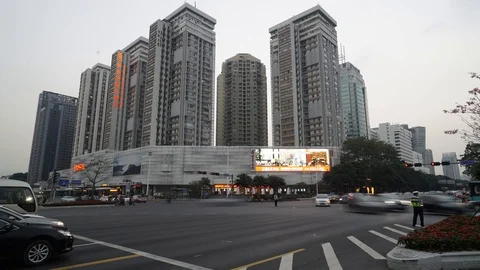 Shenzhen Stock Footage 96276693