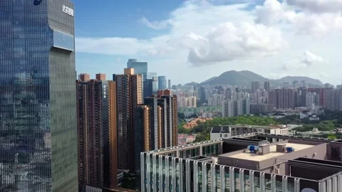 Shenzhen Nanshan High-tech Enterprise Building Vídeo Stock 327843679