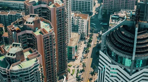 Shenzhen rooftop from highest point day timelapse 4K China Stock Footage 51719540