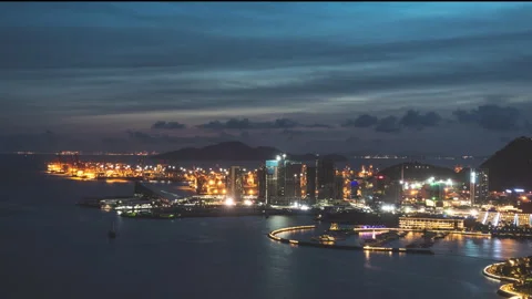 Shenzhen Shekou Timelpase Stock Footage 330759325
