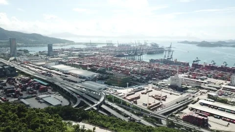 Shenzhen Shipment Stock Footage 330759304