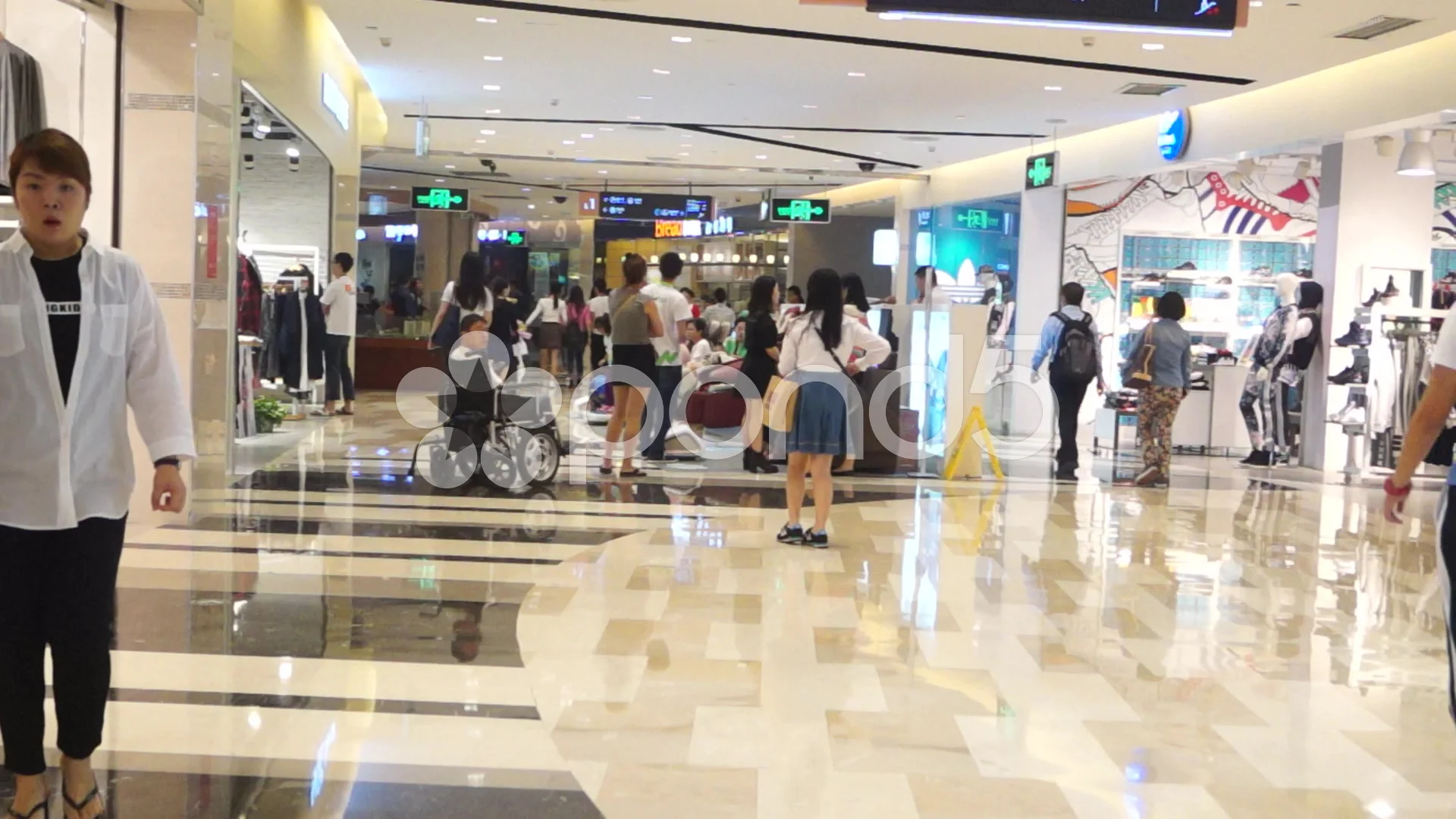 Video Shenzhen Shopping Mall Interior Landscape In China 57482299