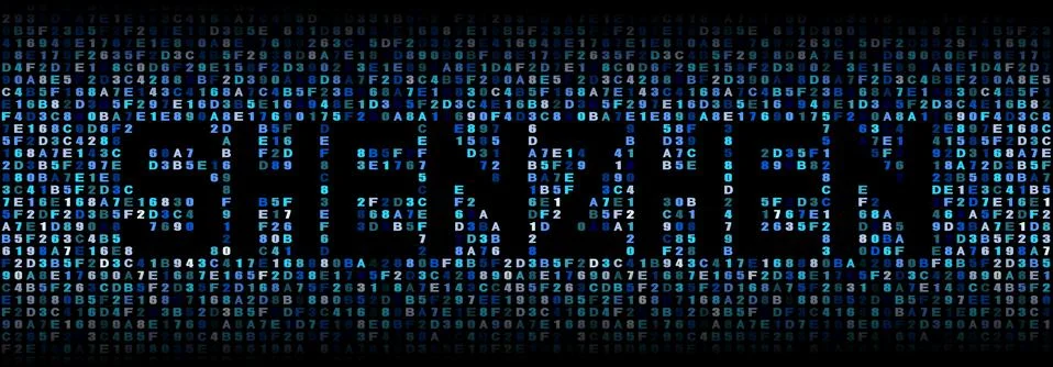 Shenzhen text on abstract hex background illustration Stock Illustration