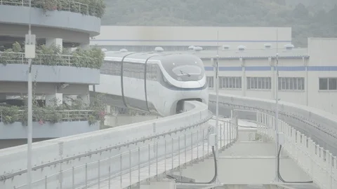 Shenzhen, Train, Transportation Stock Footage 98623296