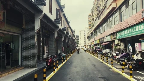 Shenzhen urban city street view in Guang | Stock Video