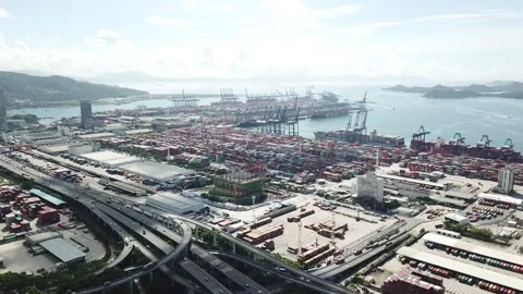 Shenzhen Yantian Stock Footage 330759302