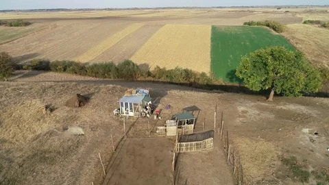 Shepard’s House, drone video Stock-Footage 99460972