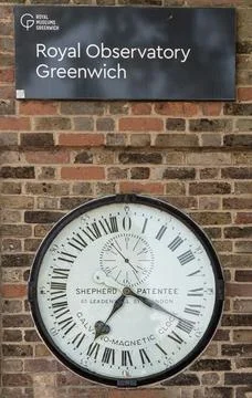 The Shepherd Gate Clock is an iconic timepiece. Stock Photos