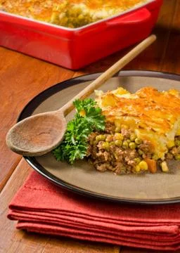 Shepherds pie Foto stock