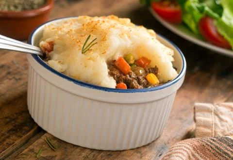 Shepherd's pie Stock Photos